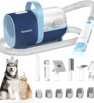Pet Grooming Kit and Hair Vacuum