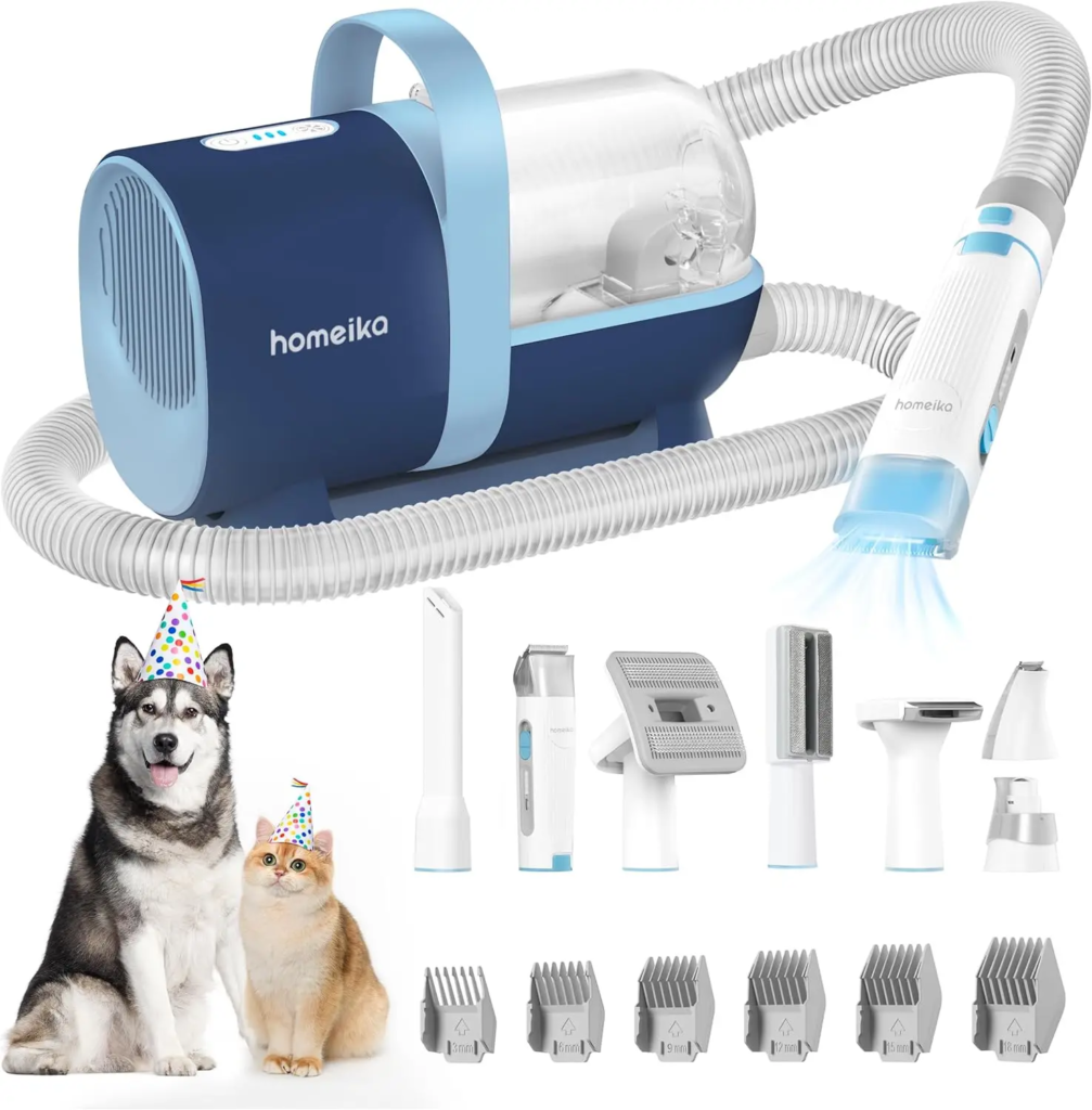 Pet Grooming Kit and Hair Vacuum