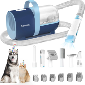 Pet Grooming Kit and Hair Vacuum