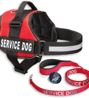 Service Dog Vest with Hook and Loop Straps