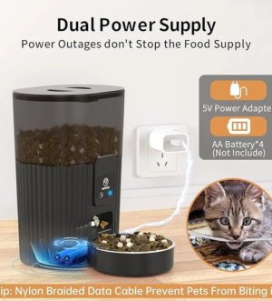 Wifi-Enabled Pet Feeder for Cat and Dog