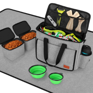 Travel Bag for Pets with Picnic Mat