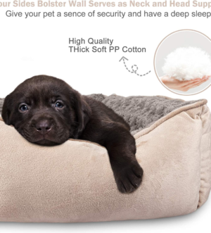 Rectangle Dog Bed for Large Medium Small Dogs