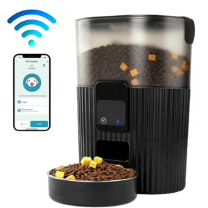 Wifi-Enabled Pet Feeder for Cat and Dog