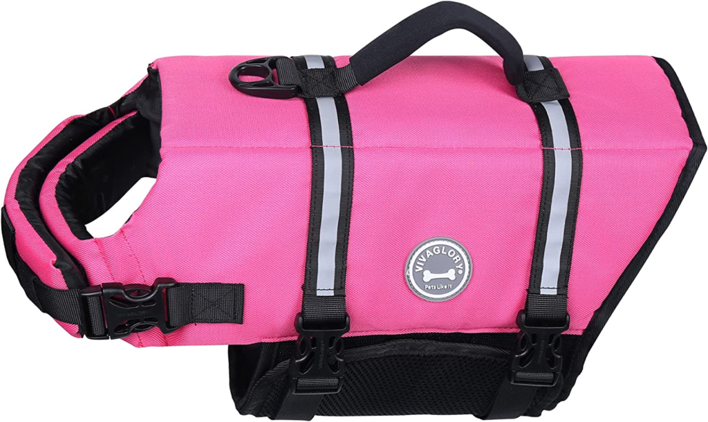 Swimming Vest for Dogs with Enhanced Visibility