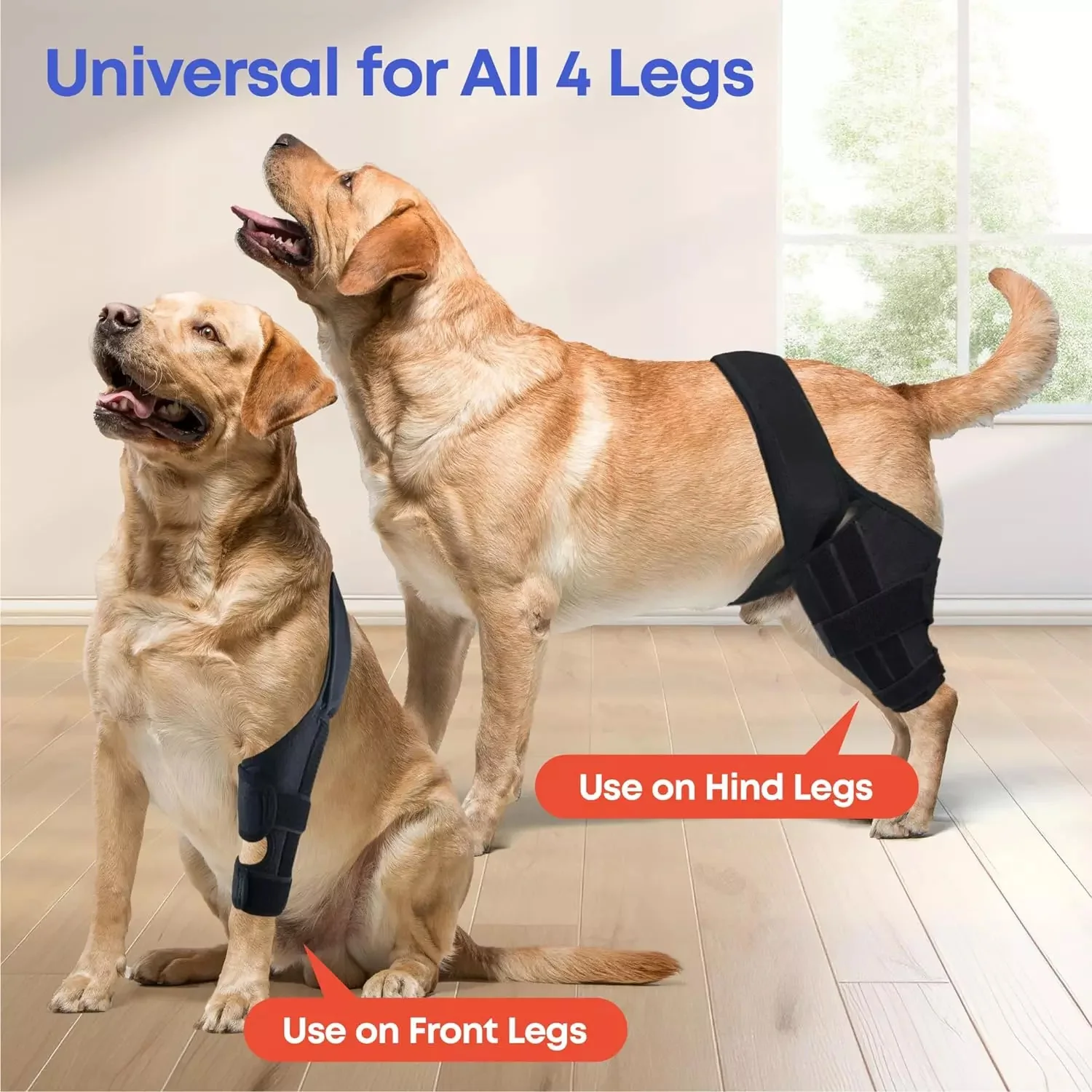 Best Dog Knee Brace for Torn ACL or Arthritis – Durable, Lightweight, and Adjustable ACL Support – Improve Mobility and Stability - Image 3