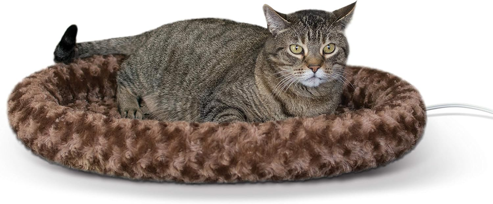 Orthopedic Foam Heated Pet Bed for Cats or Dogs - Image 9