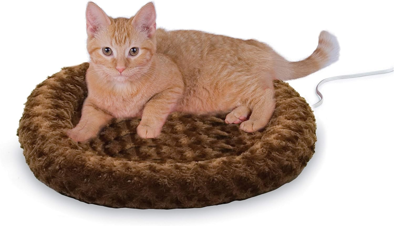 Orthopedic Foam Heated Pet Bed for Cats or Dogs - Image 11