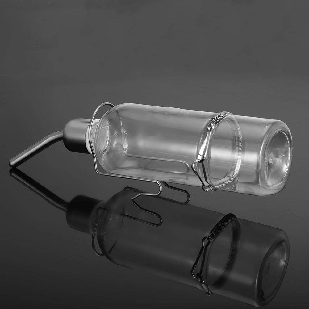 Pet Water Dispenser Automatic Pet Water Feeder Pet Hanging Water Feeding Bottle Hamster Water Bottle Water Feeder for Birds with Stainless Steel Ball Nipple - Image 7