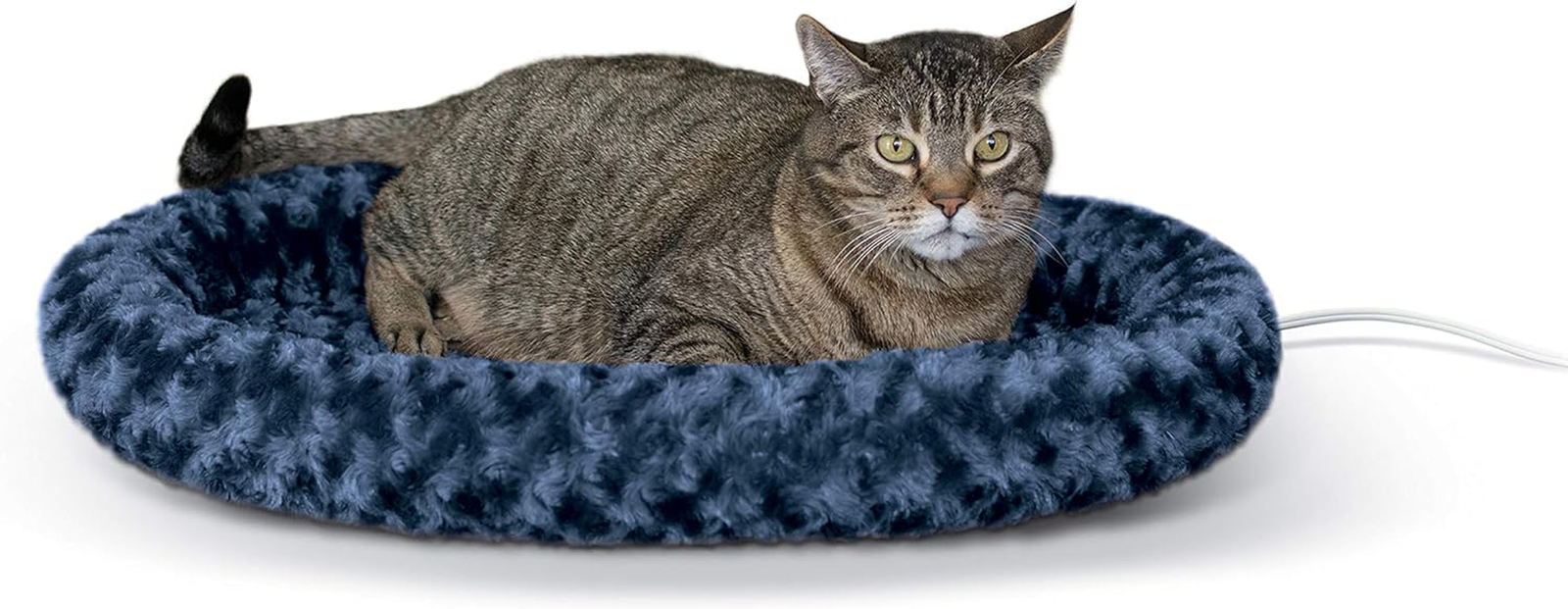 Orthopedic Foam Heated Pet Bed for Cats or Dogs - Image 10